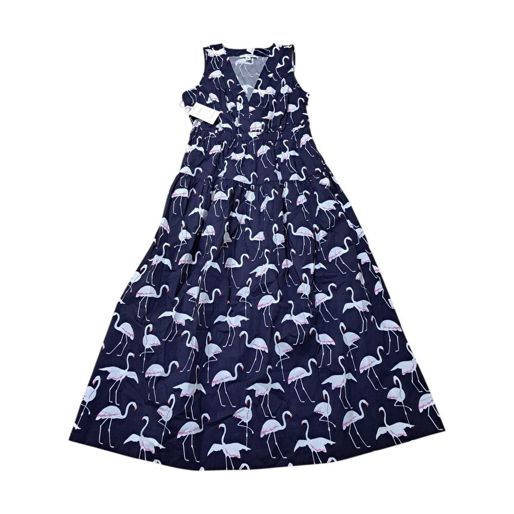 Free Assembly Women's Sleeveless Breathable Cotton Vacation Travel Maxi Dress M